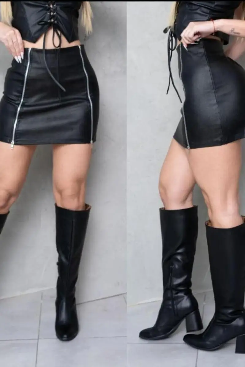 Pollera doble cierre M107